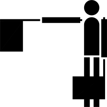 Semaphore Flag Letter B or Number 2